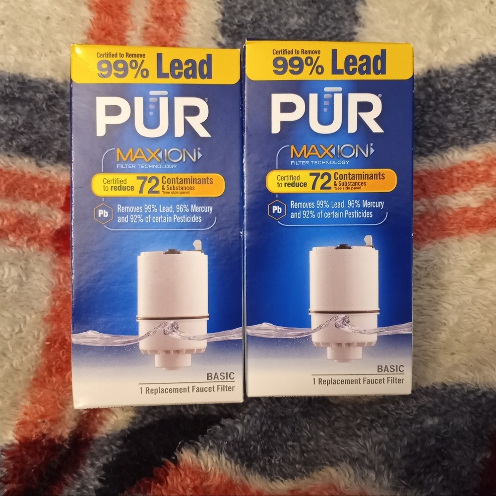 NWOT NIP 2 PUR Replacement Faucet Filters
